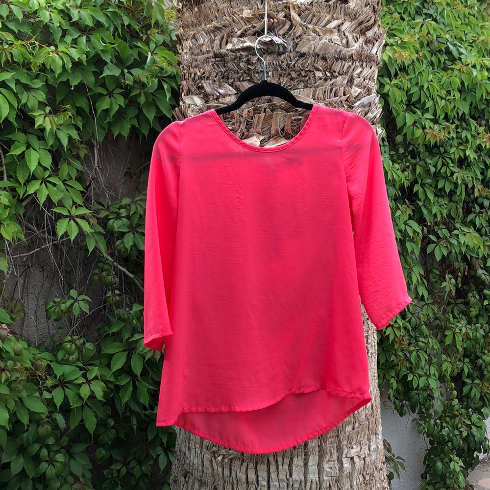 ☀️ Express Bright Pink Blouse | size S